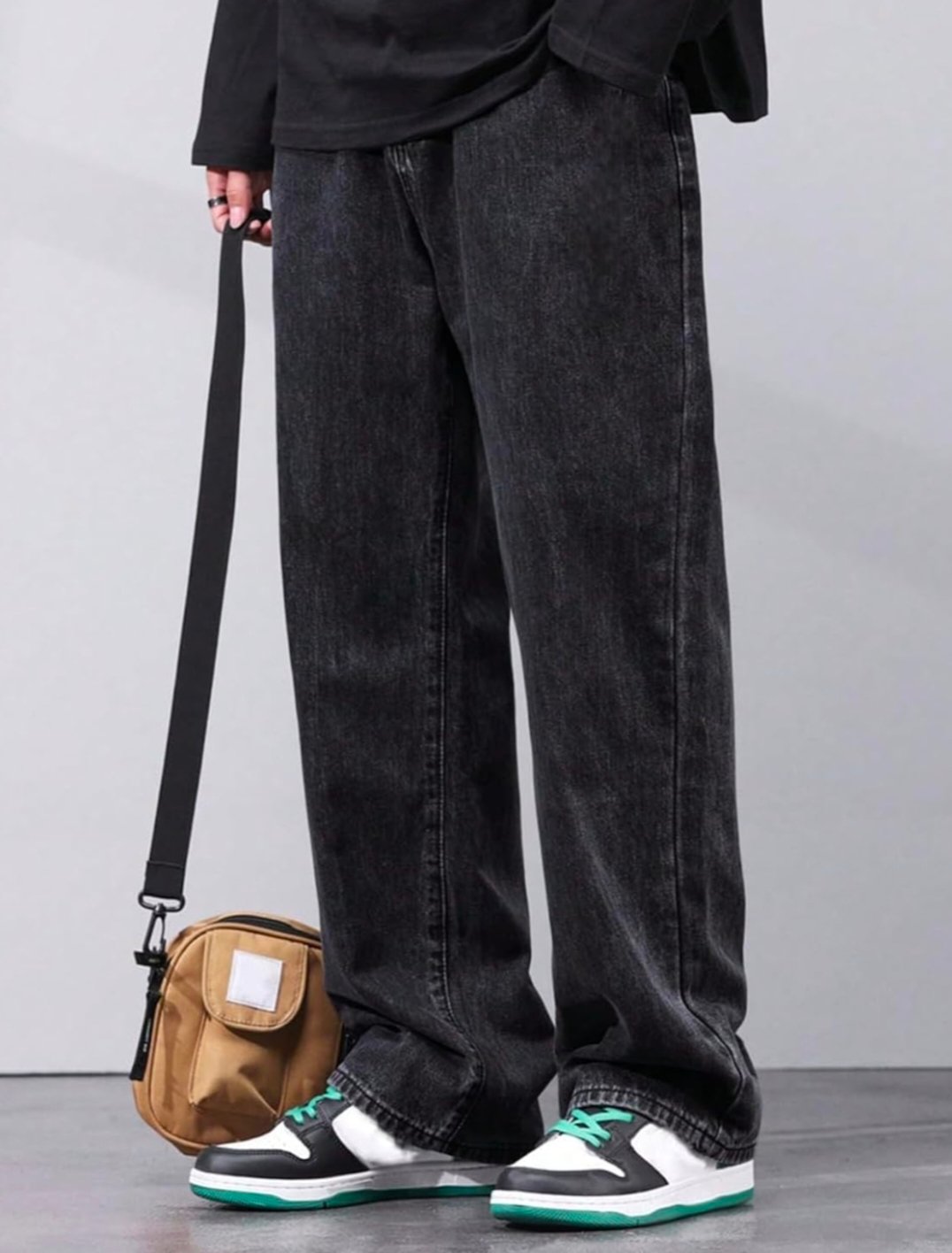4 pockets jeans baggy denim
